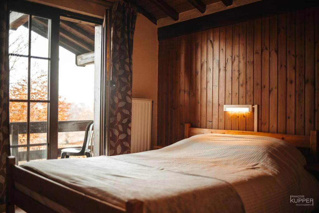 Le Grand Cerf 25 Pers, Malmedy- Chalet Rustique, Jardin מראה חיצוני תמונה
