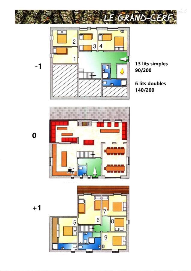 Le Grand Cerf 25 Pers, Malmedy- Chalet Rustique, Jardin מראה חיצוני תמונה