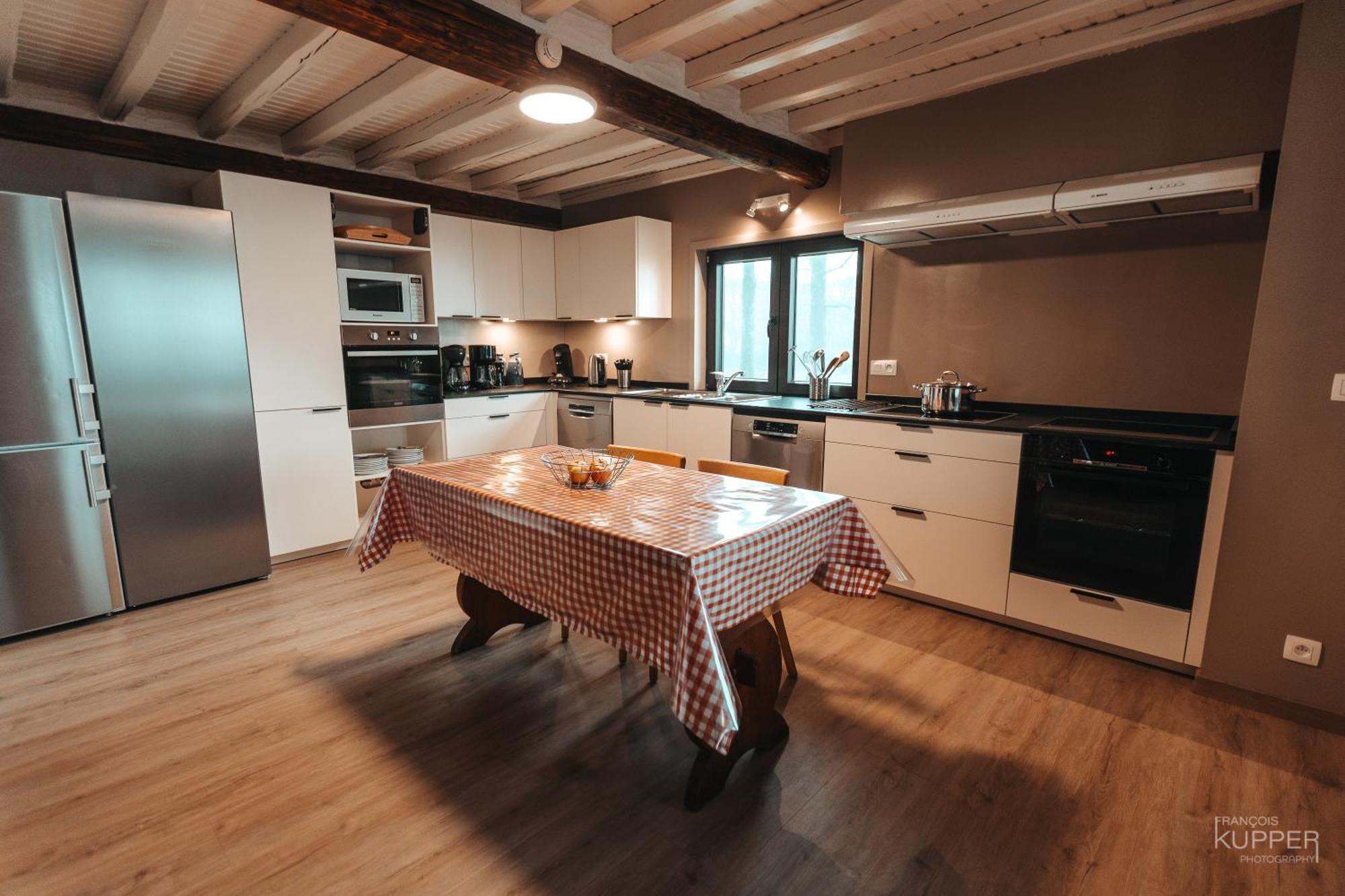 Le Grand Cerf 25 Pers, Malmedy- Chalet Rustique, Jardin מראה חיצוני תמונה
