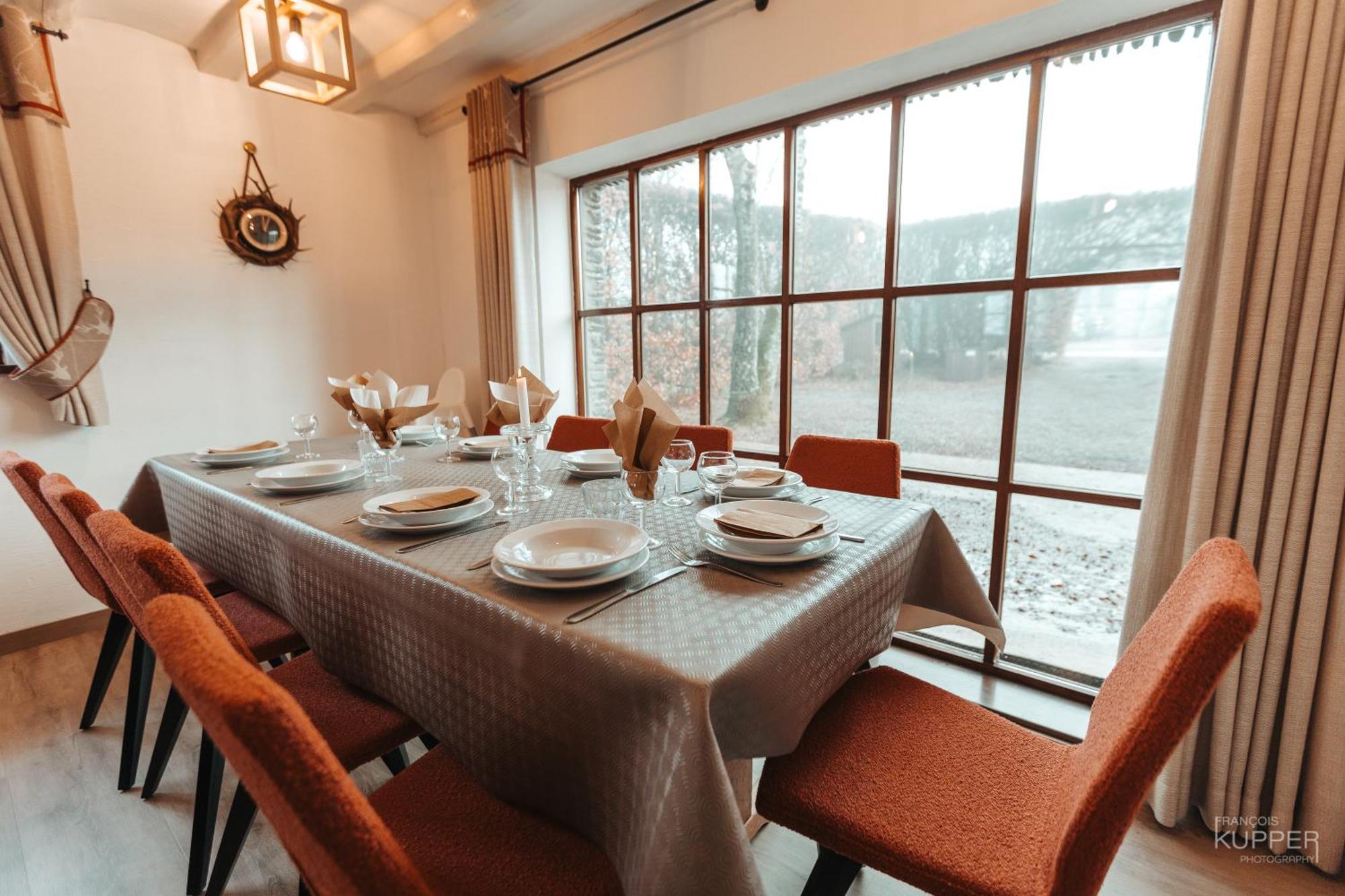 Le Grand Cerf 25 Pers, Malmedy- Chalet Rustique, Jardin מראה חיצוני תמונה