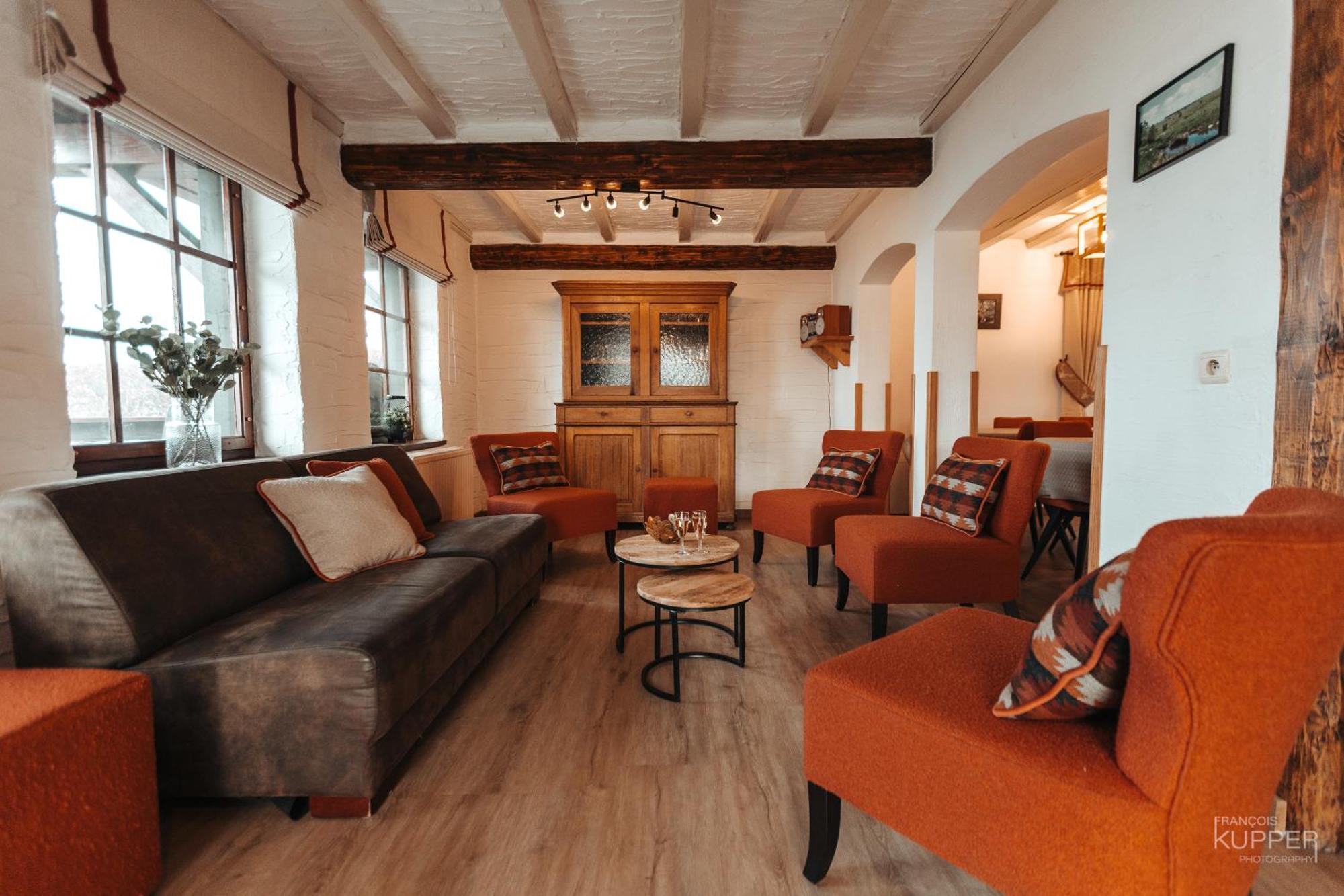 Le Grand Cerf 25 Pers, Malmedy- Chalet Rustique, Jardin מראה חיצוני תמונה